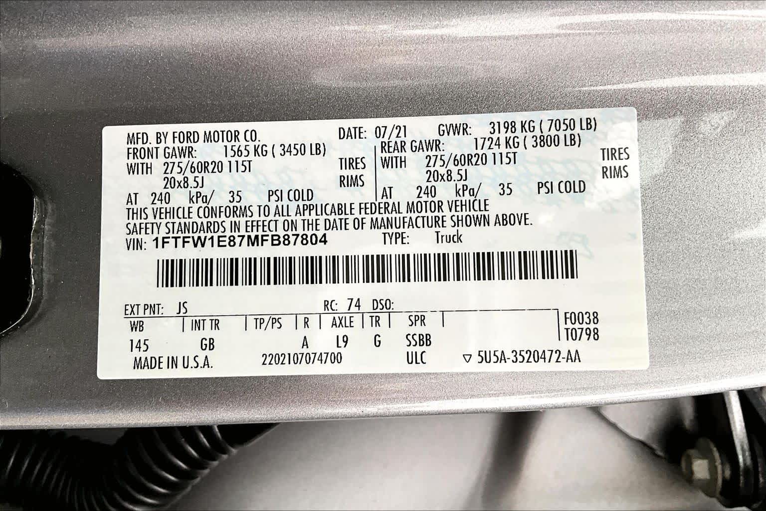 Thumbnail: 2021 Ford F-150 - 20