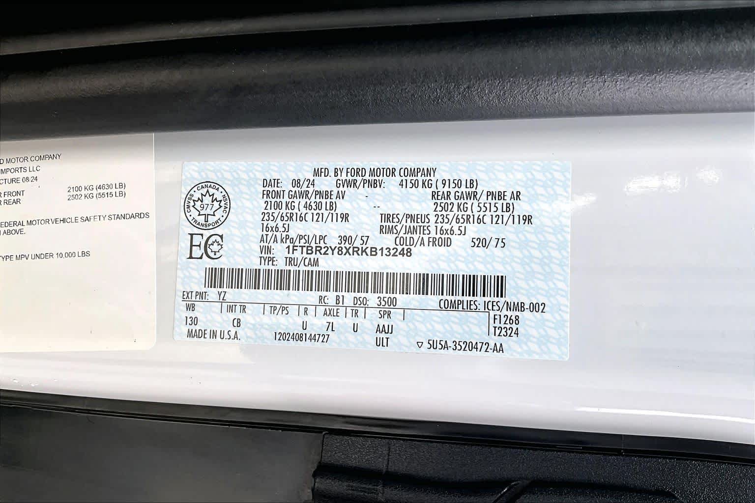 Thumbnail: 2024 Ford Transit Series - 18