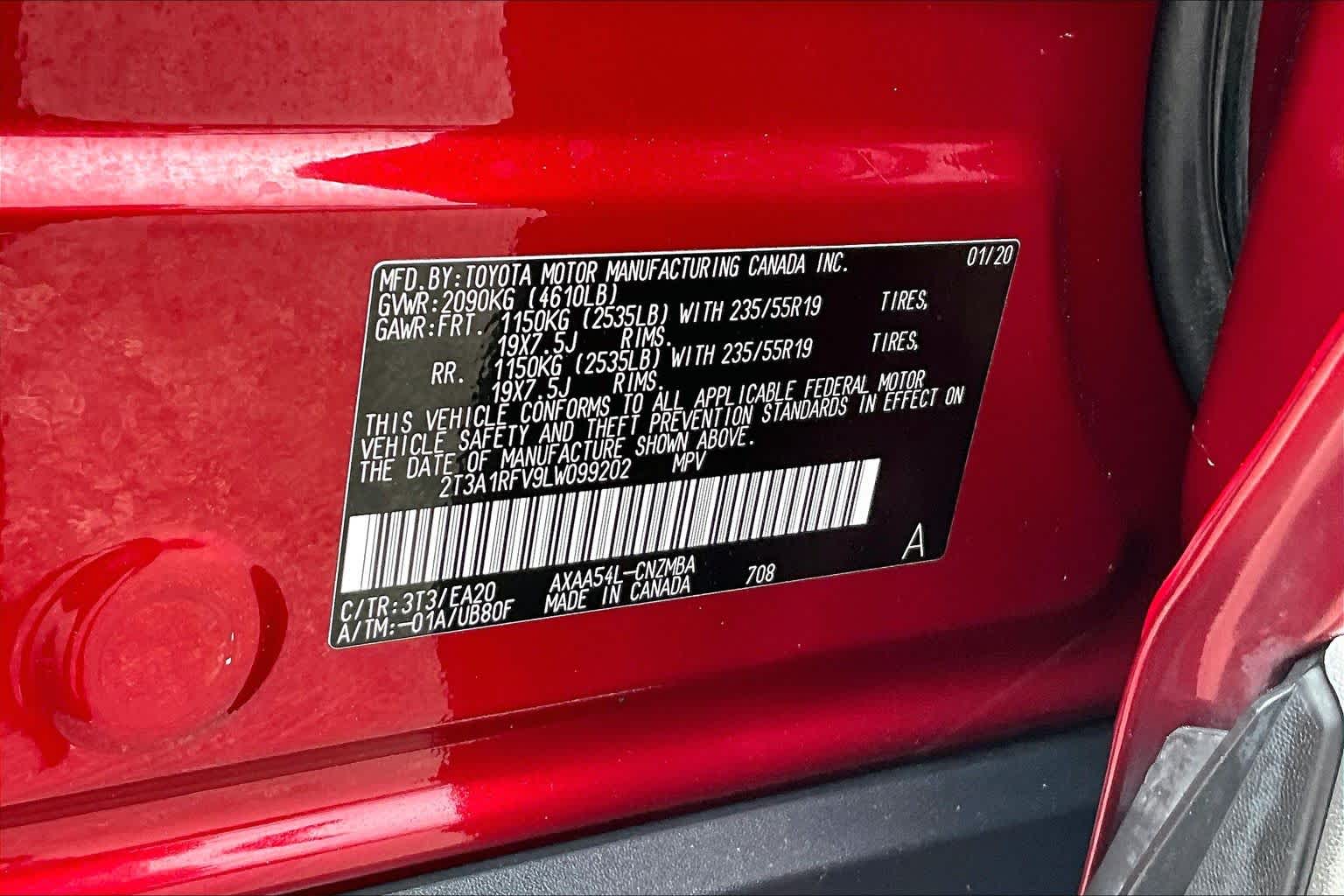 Thumbnail: 2020 Toyota RAV4 - 20