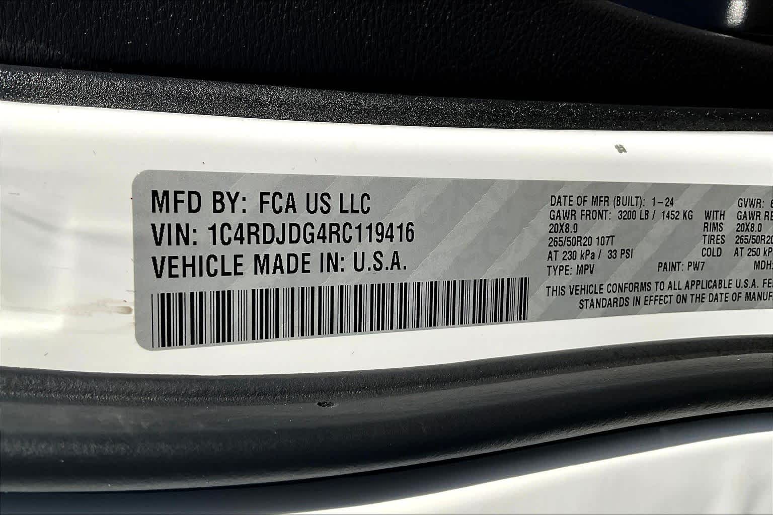 Thumbnail: 2024 Dodge Durango - 19