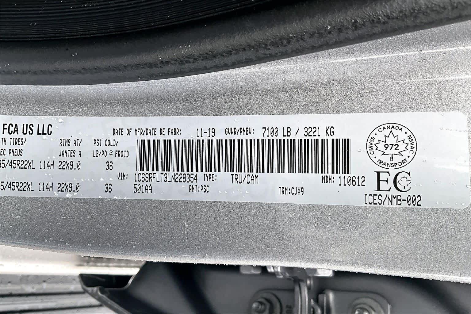 Thumbnail: 2020 RAM 1500 - 20