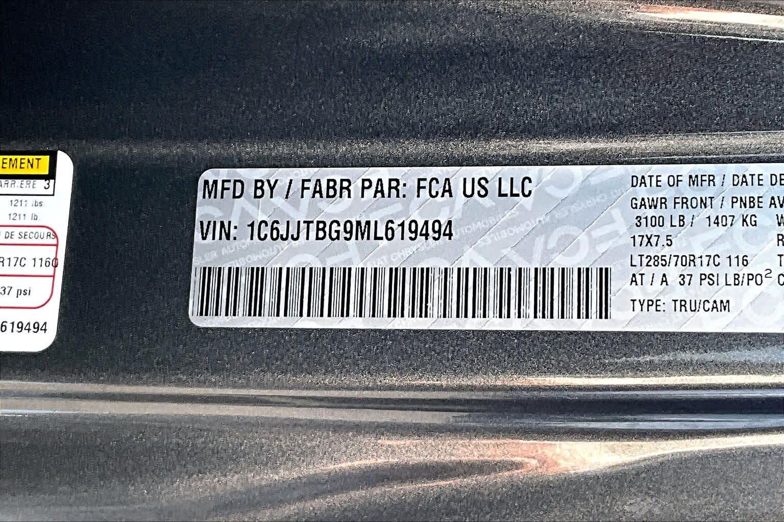 Thumbnail: 2021 Jeep Gladiator - 19