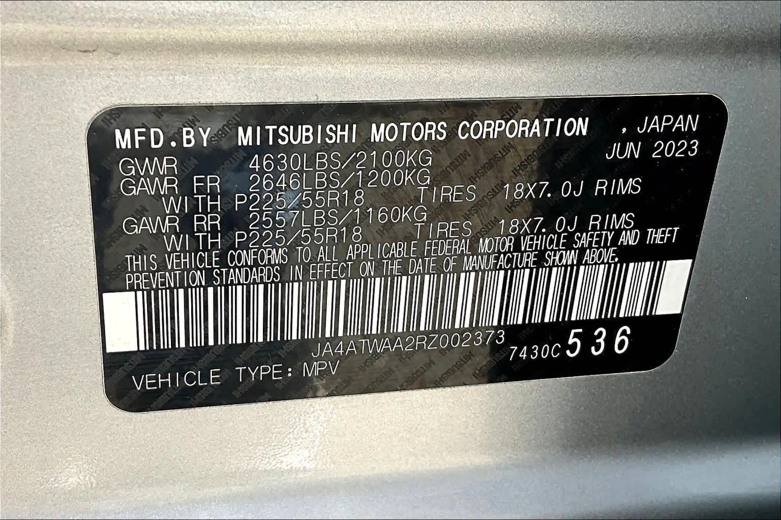 Thumbnail: 2024 Mitsubishi Eclipse Cross - 20