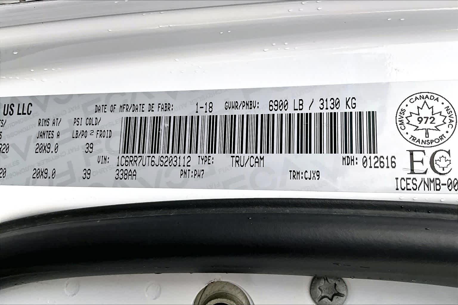 Thumbnail: 2018 RAM 1500 - 20