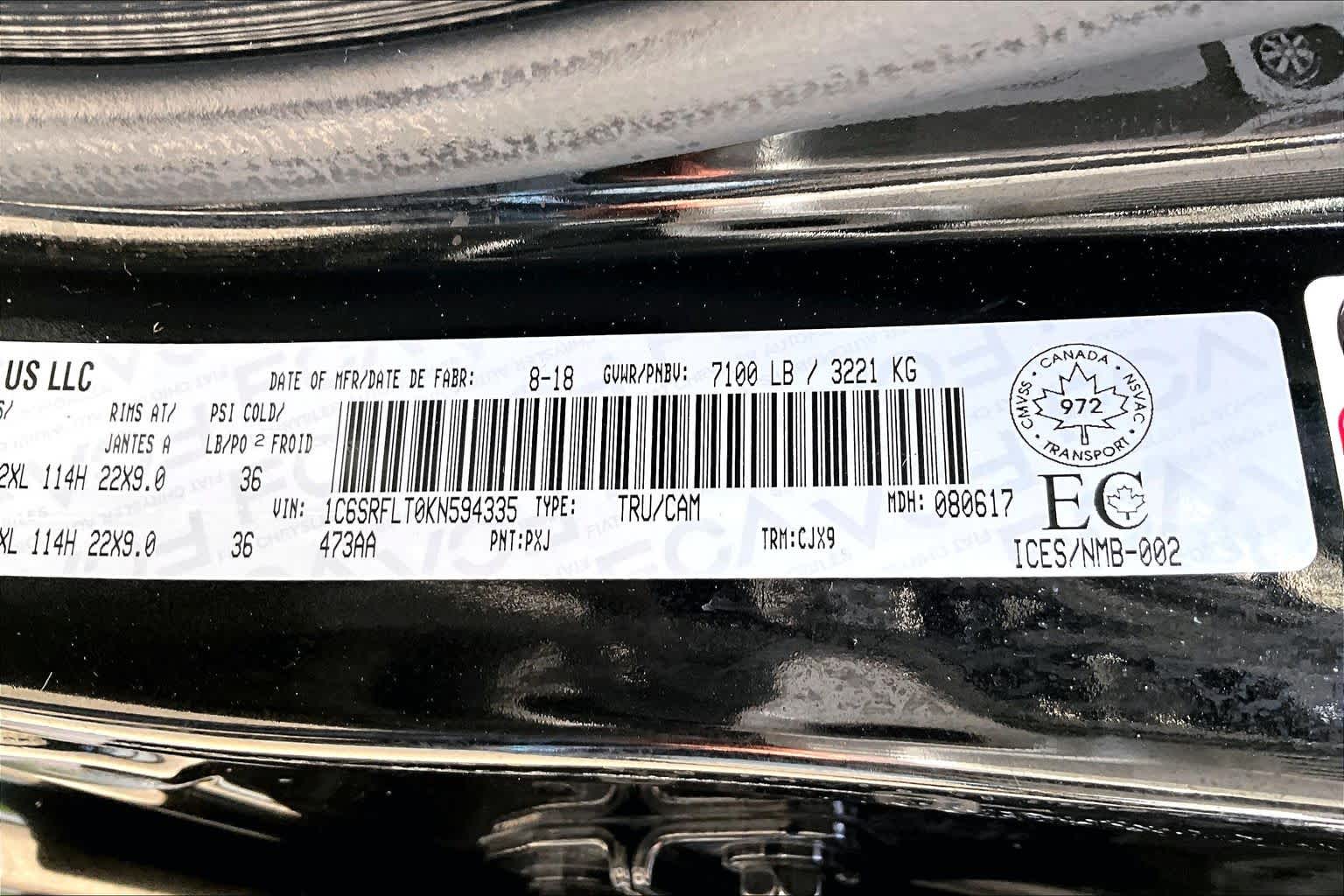 Thumbnail: 2019 RAM 1500 - 19