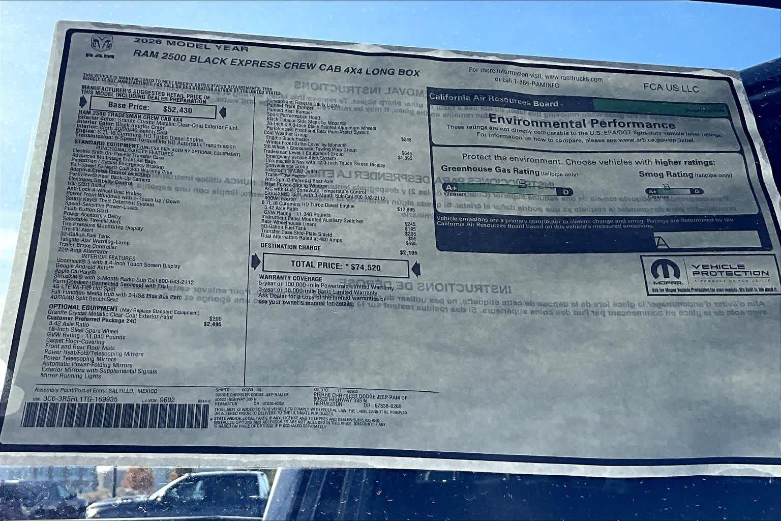 Thumbnail: 2026 RAM 2500 - 23