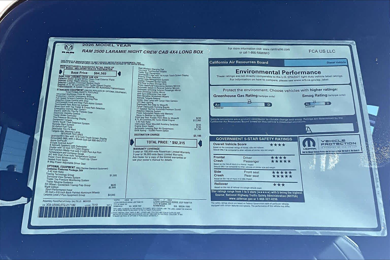 Thumbnail: 2026 RAM 2500 - 22