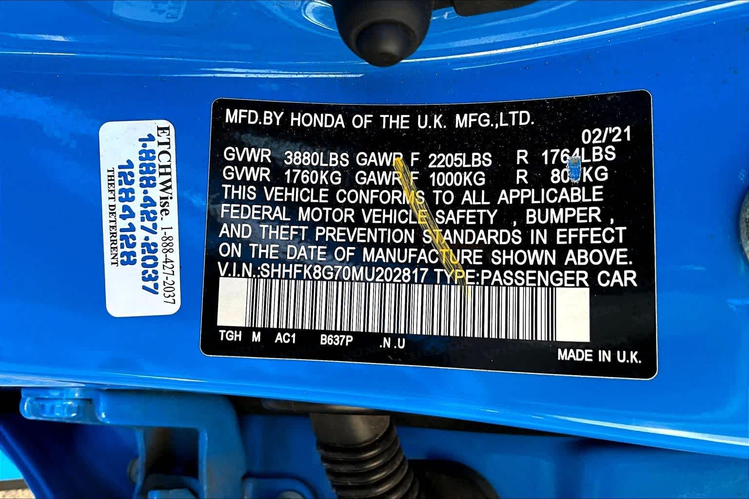 Thumbnail: 2021 Honda Civic - 20