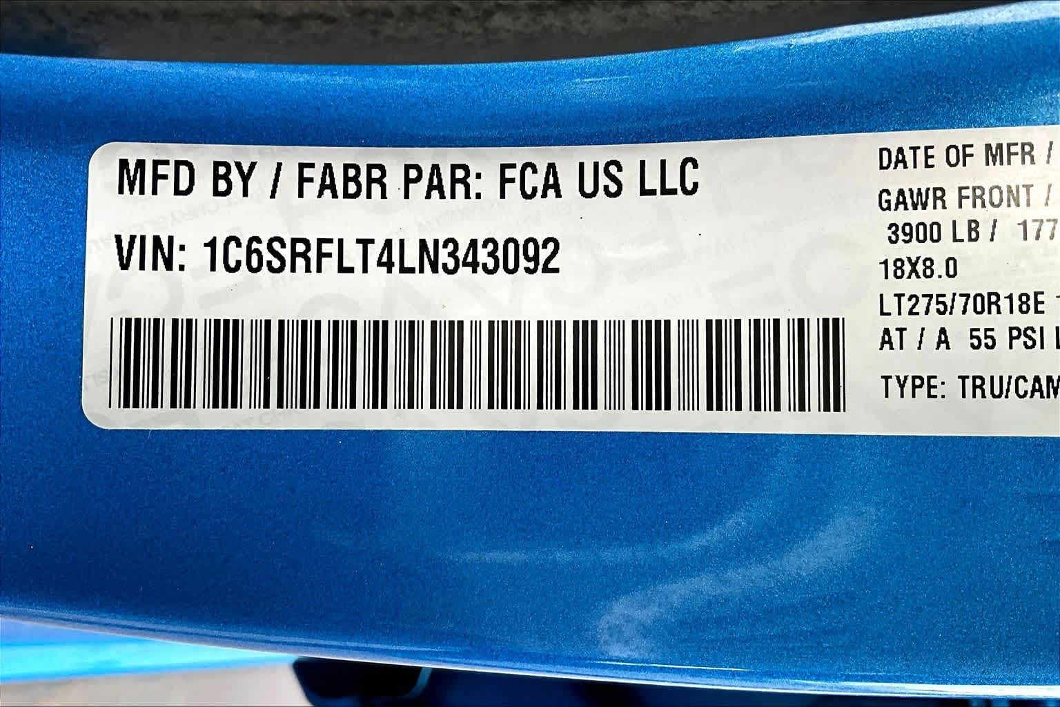 Thumbnail: 2020 RAM 1500 - 20