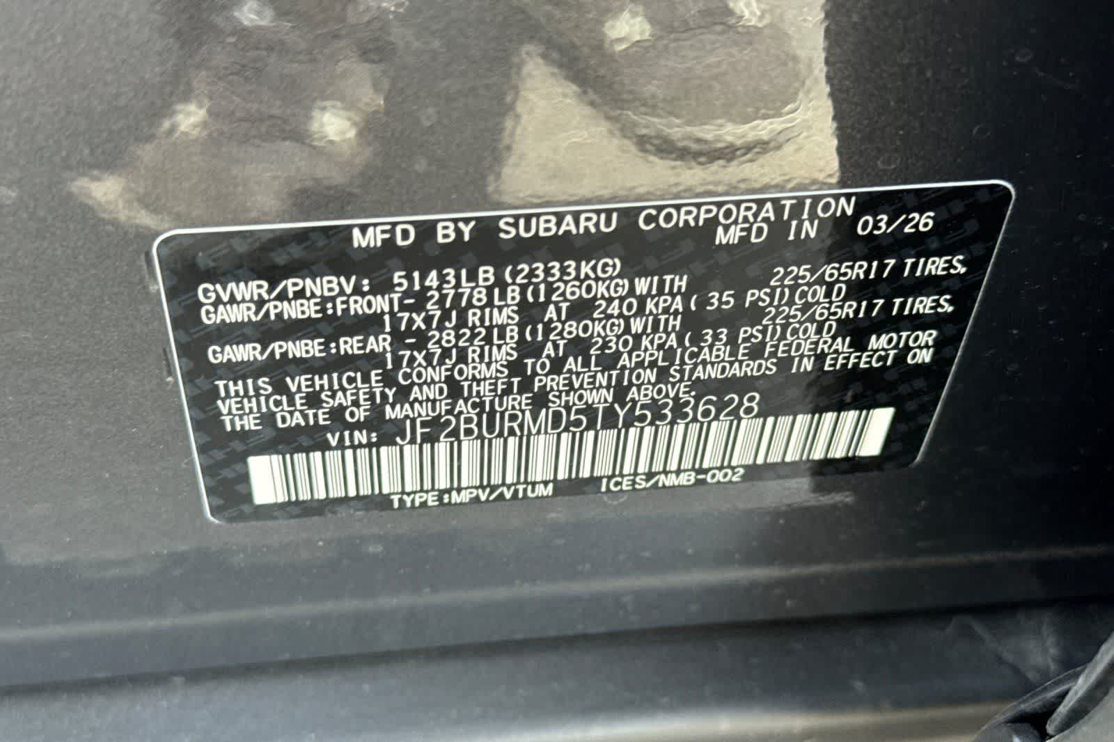 Thumbnail: 2026 Subaru Outback - 33