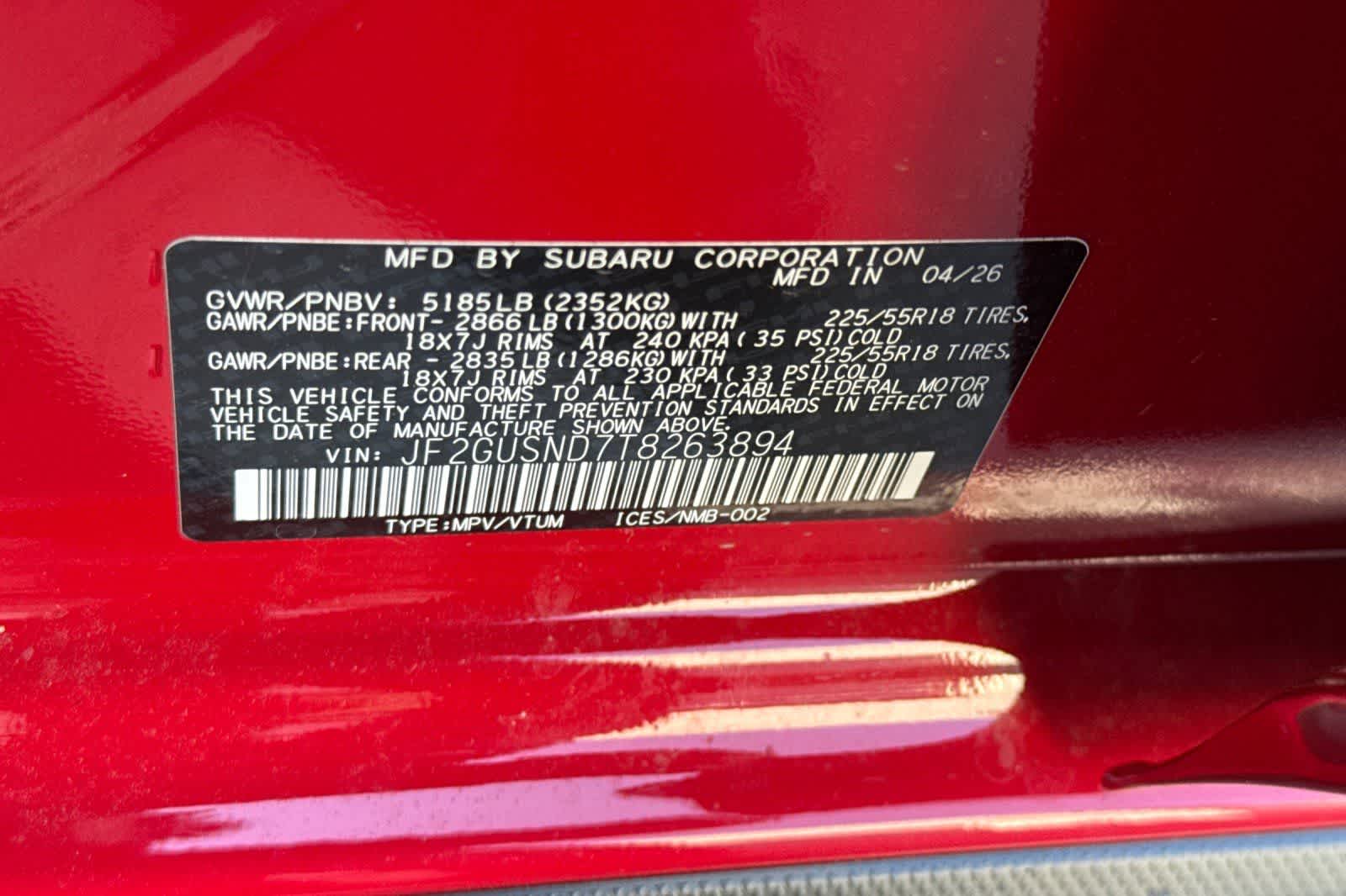 Thumbnail: 2026 Subaru Crosstrek - 31