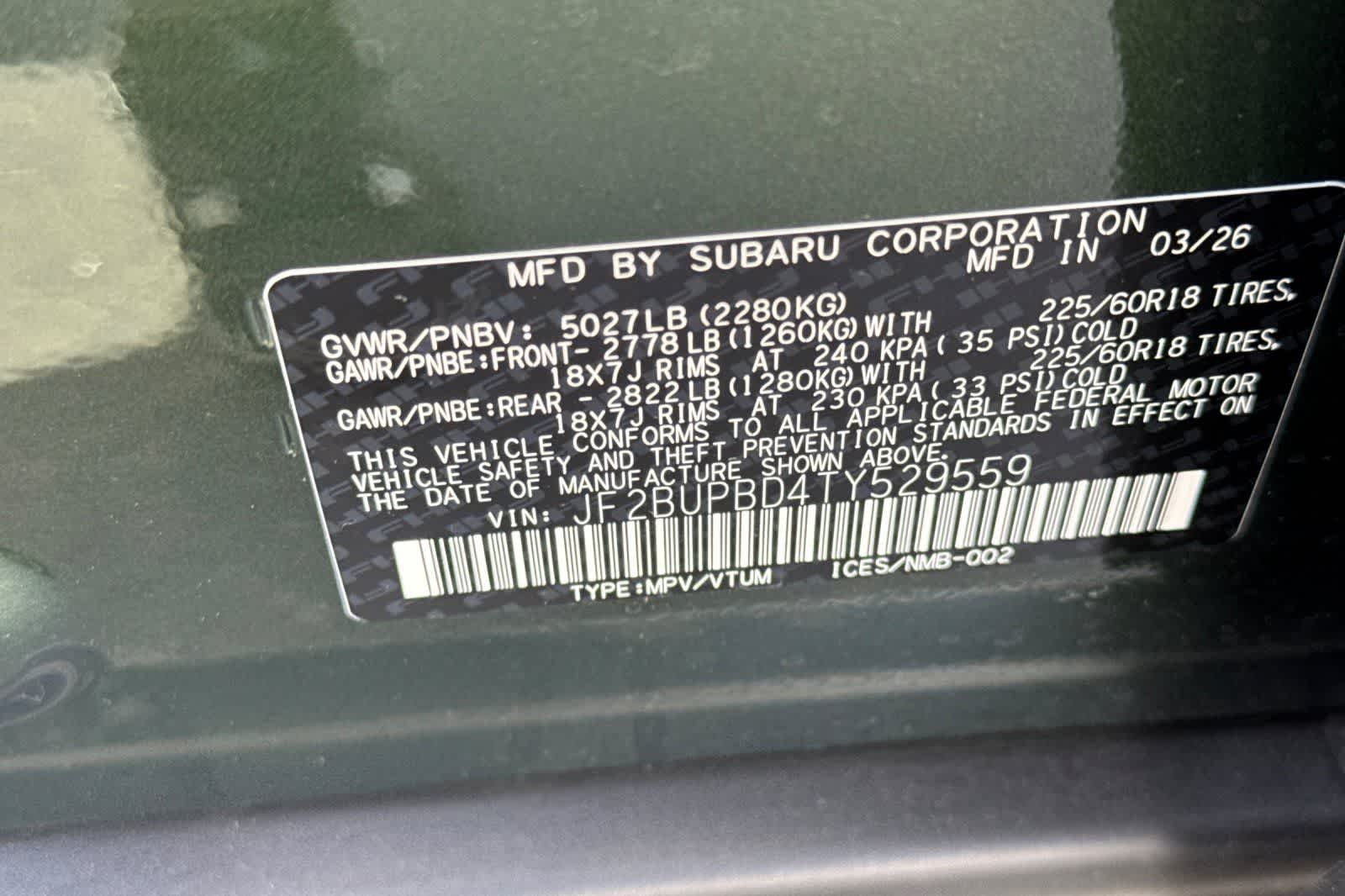 Thumbnail: 2026 Subaru Outback - 33