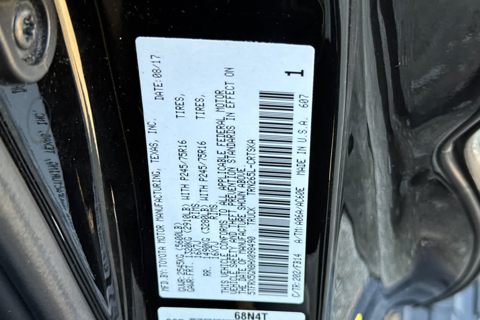 Thumbnail: 2017 Toyota Tacoma - 29