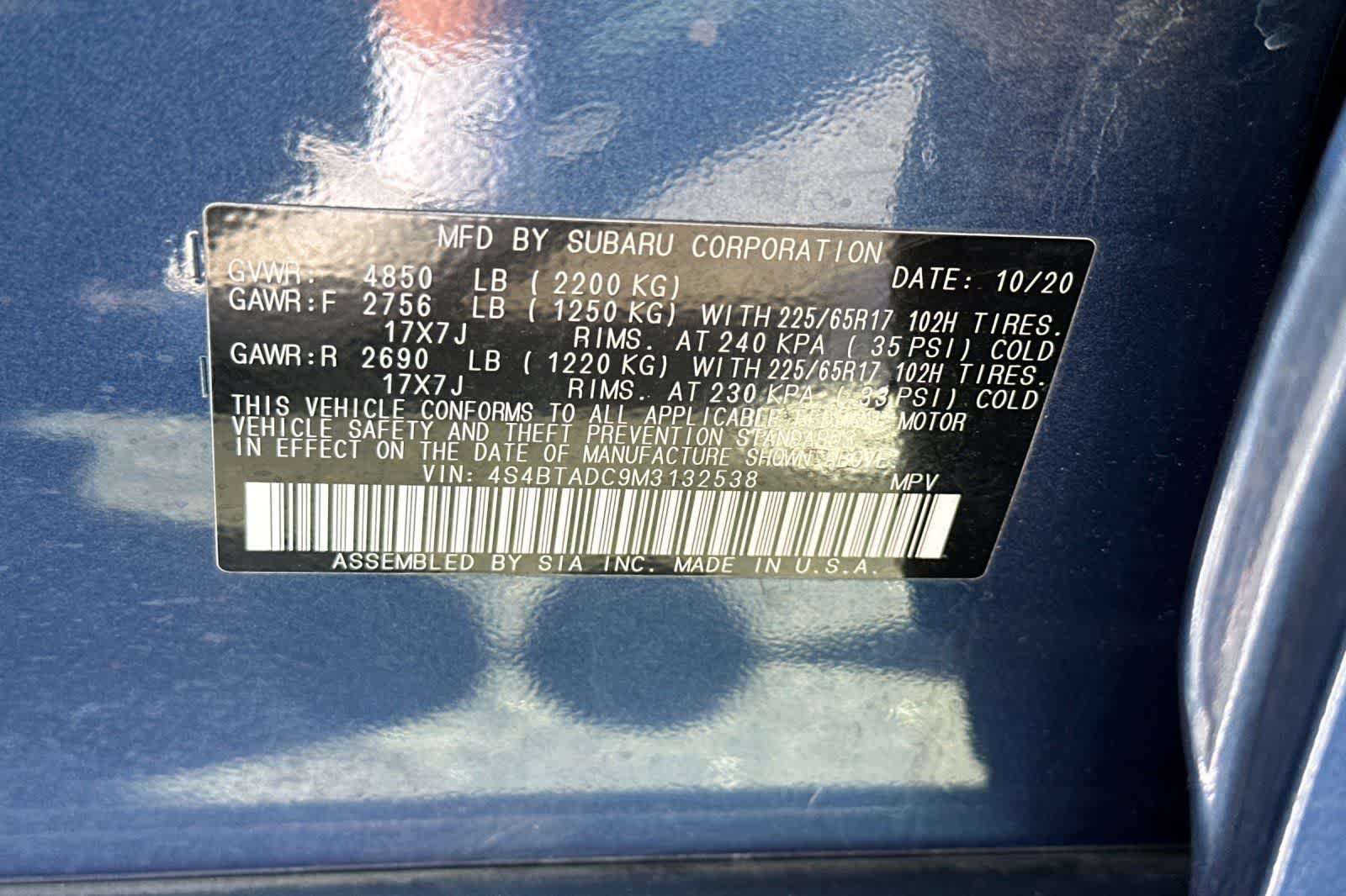 Thumbnail: 2021 Subaru Outback - 32