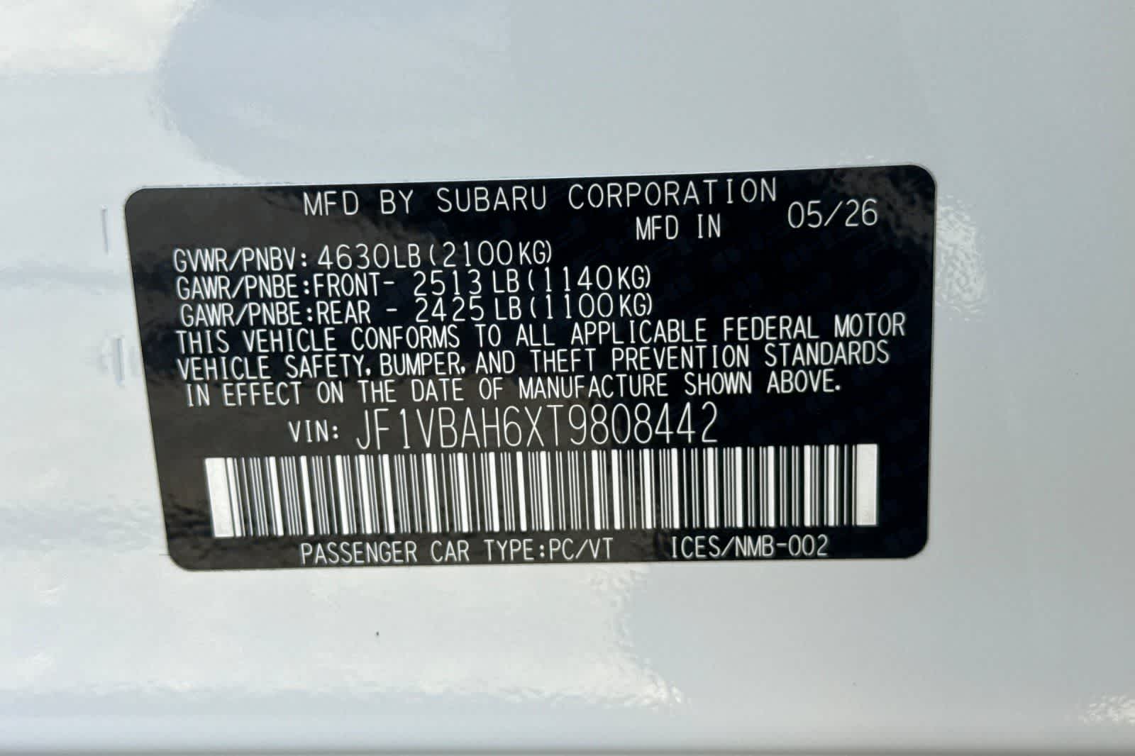 Thumbnail: 2026 Subaru WRX - 11