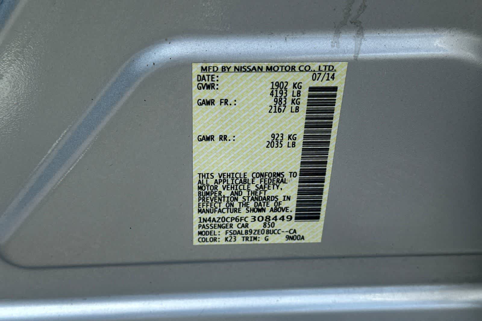 Thumbnail: 2015 Nissan Leaf - 33