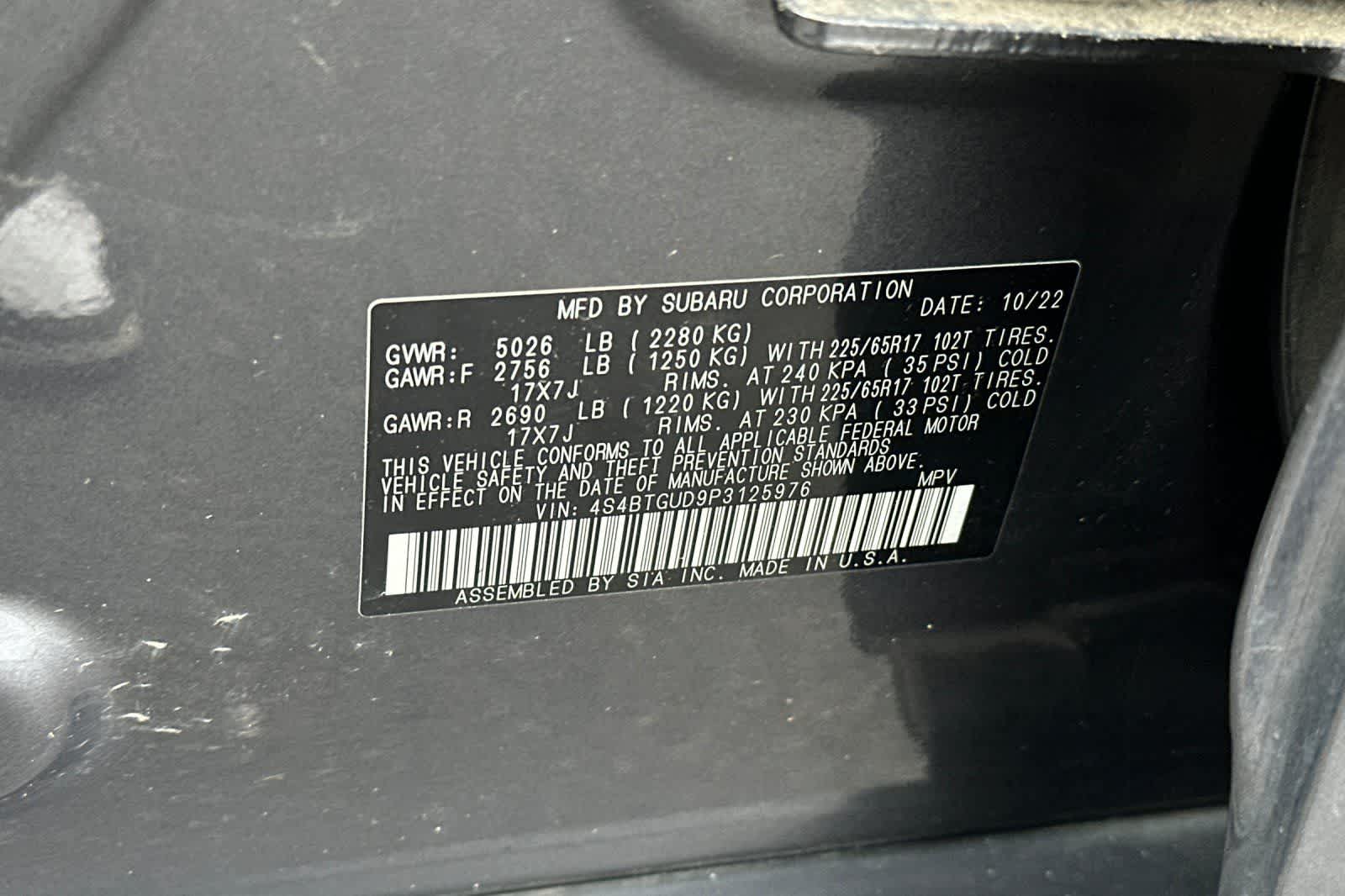 Thumbnail: 2023 Subaru Outback - 33