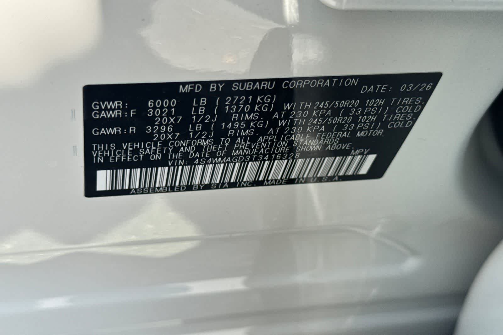 Thumbnail: 2026 Subaru Ascent - 33
