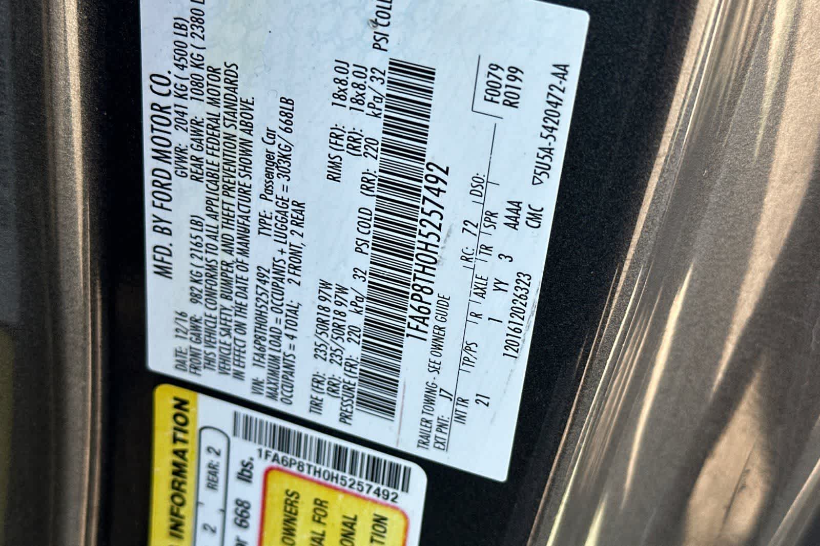 Thumbnail: 2017 Ford Mustang - 32