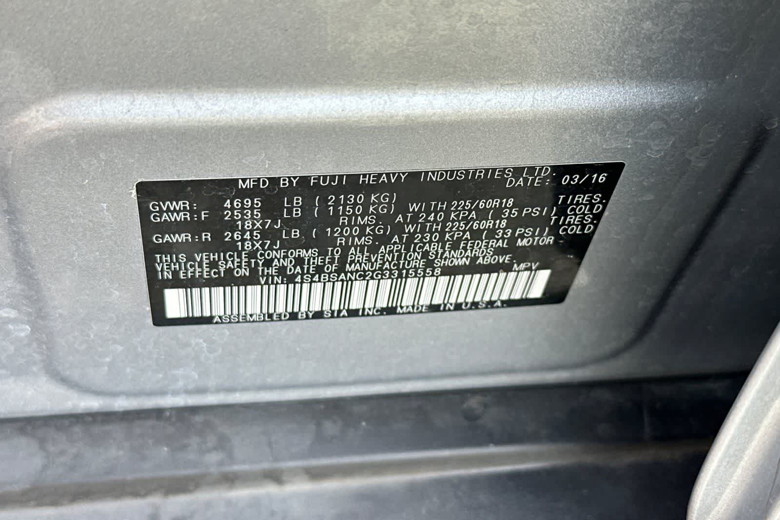 Thumbnail: 2016 Subaru Outback - 34