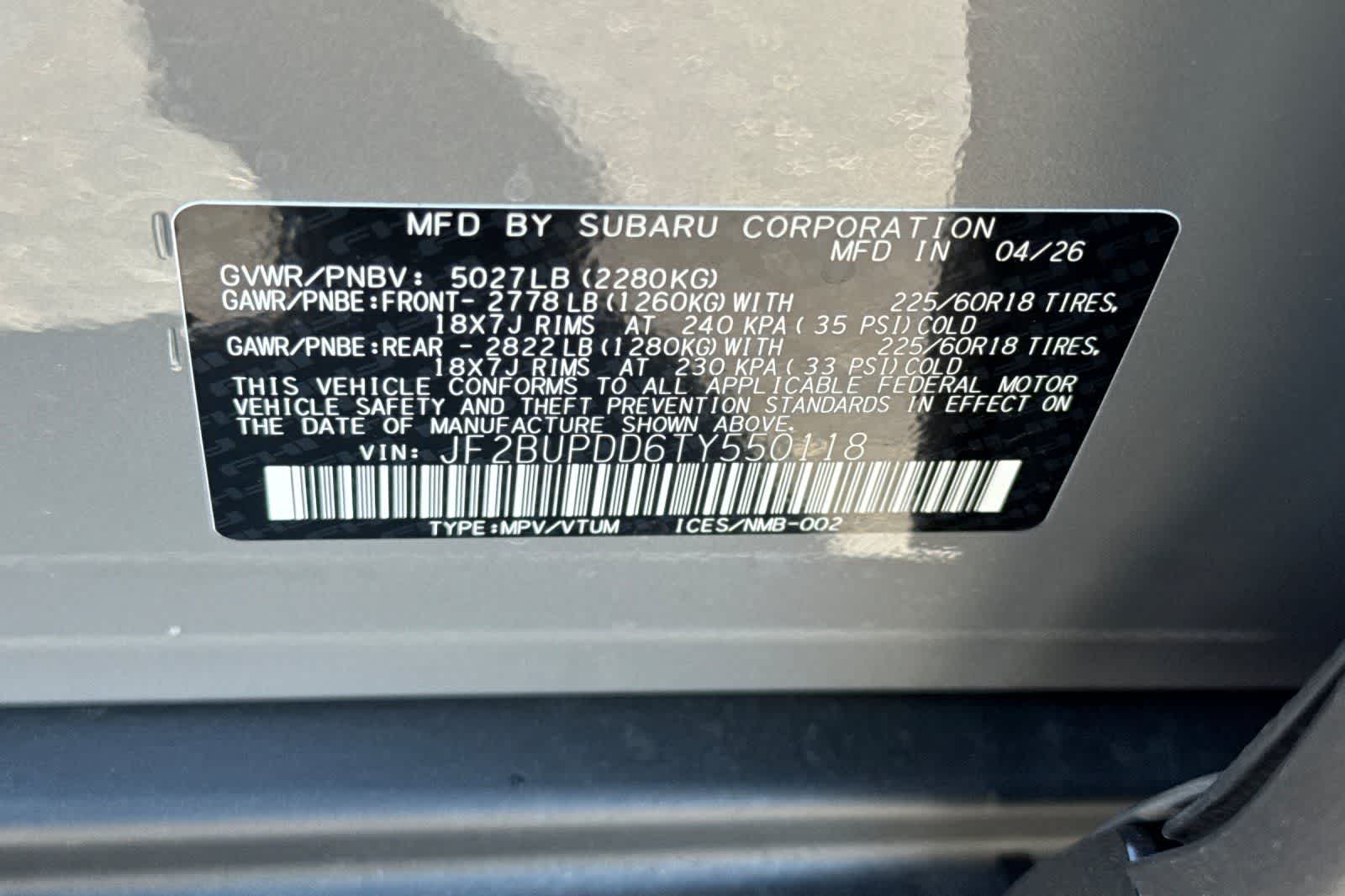 Thumbnail: 2026 Subaru Outback - 32