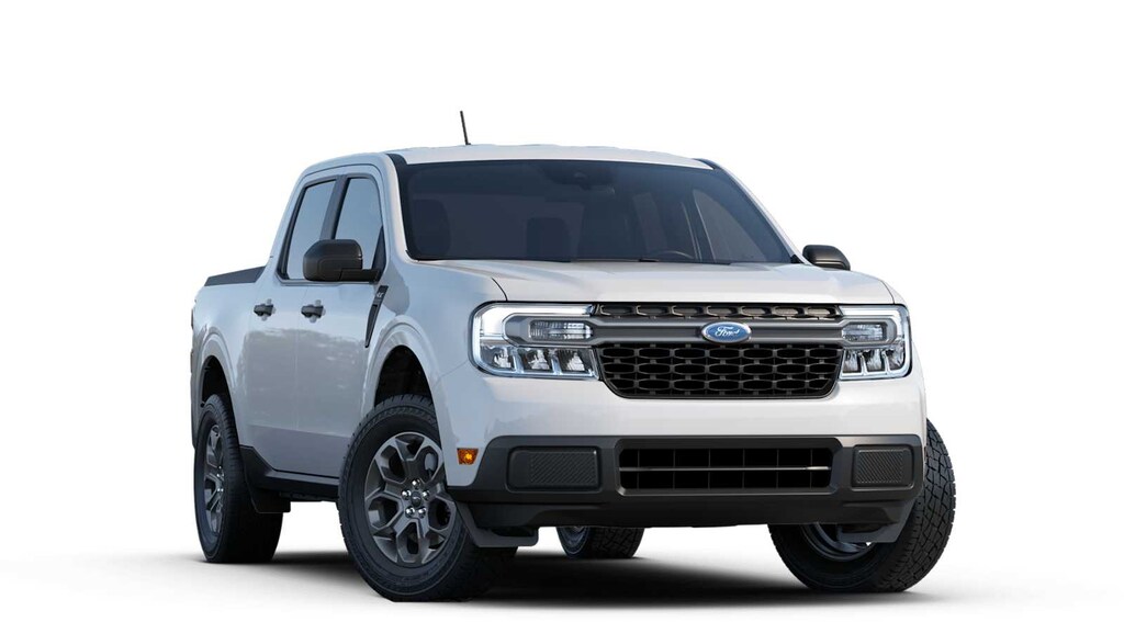 New 2024 Ford Maverick XLT FWD Supercrew Truck White For Sale in Fresno