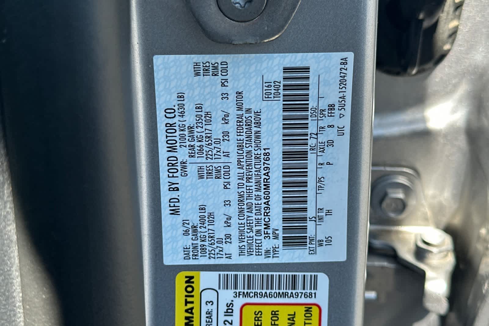 Thumbnail: 2021 Ford Bronco Sport - 27