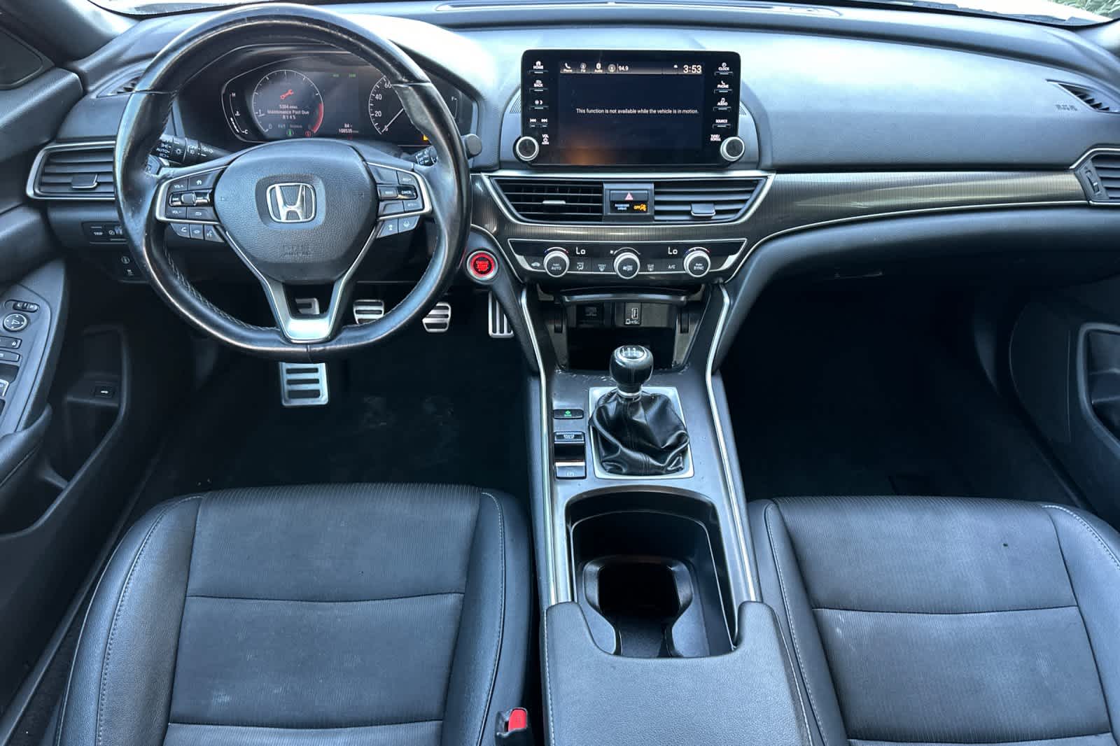 2019 Honda Accord Sport 1.5T photo 3