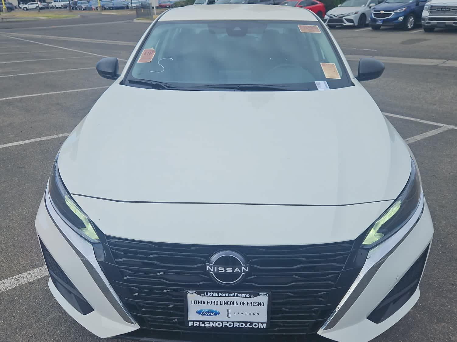 Used 2025 Nissan Altima SV Sedan Glacier White For Sale in Fresno