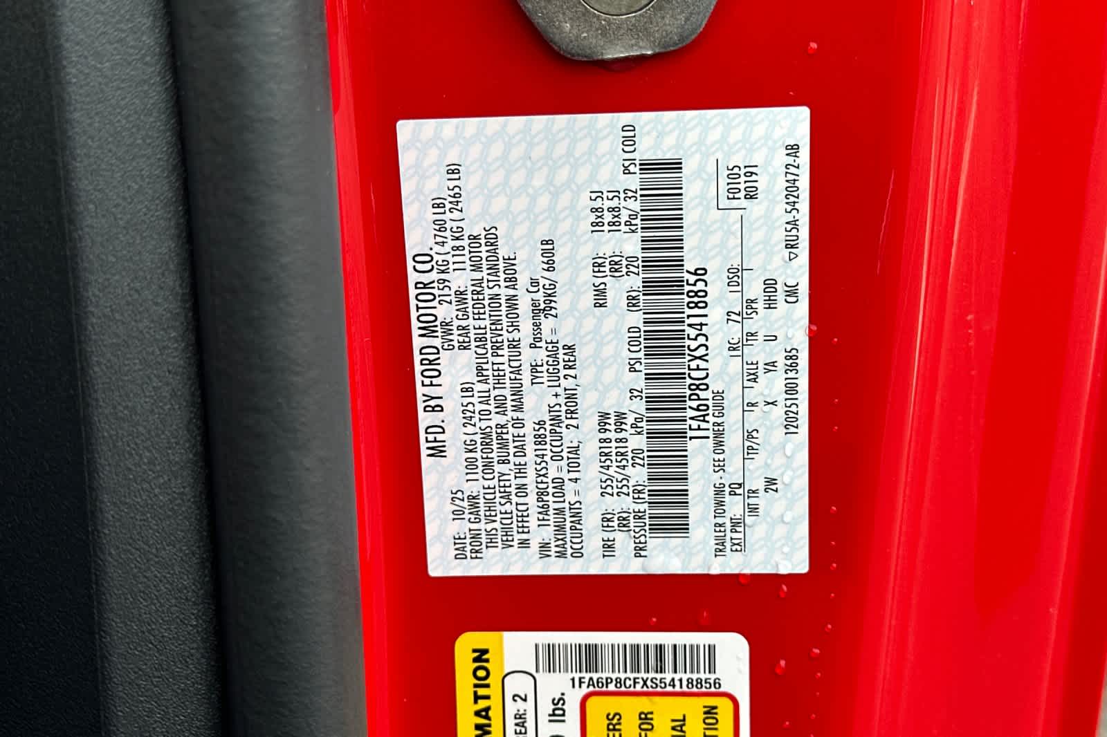 Thumbnail: 2025 Ford Mustang - 28