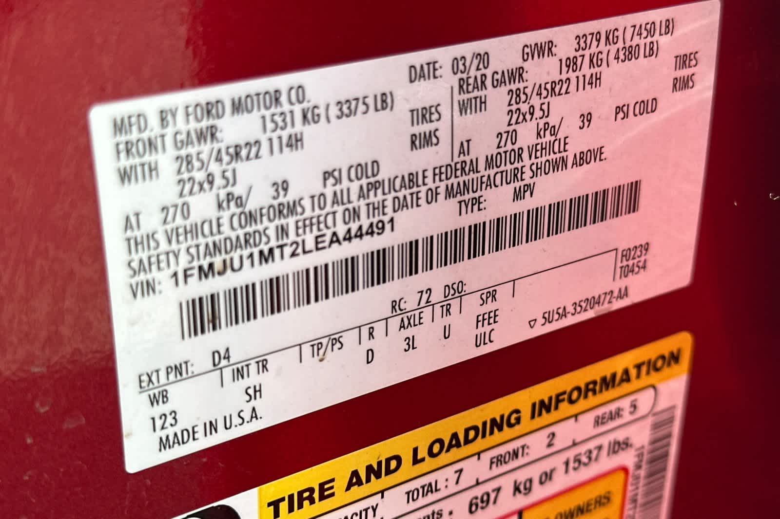 Thumbnail: 2020 Ford Expedition - 31