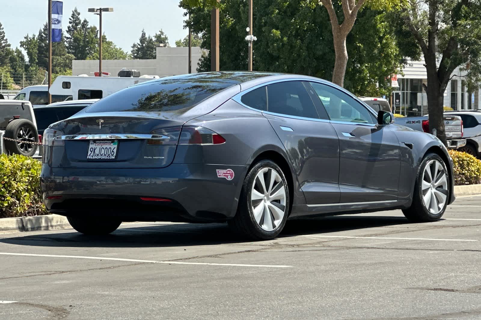Used 2021 Tesla Model S Long Range Plus with VIN 5YJSA1E24MF421670 for sale in Fresno, CA
