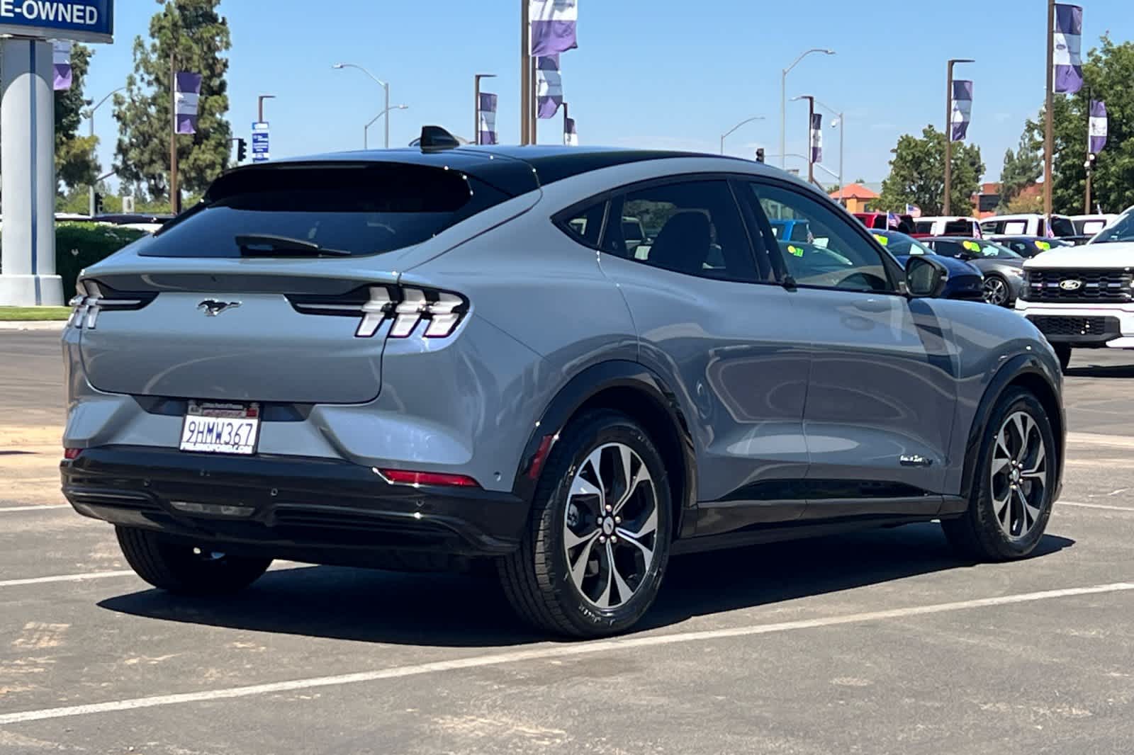 Certified 2023 Ford Mustang Mach-E Premium RWD with VIN 3FMTK3R70PMA55690 for sale in Fresno, CA