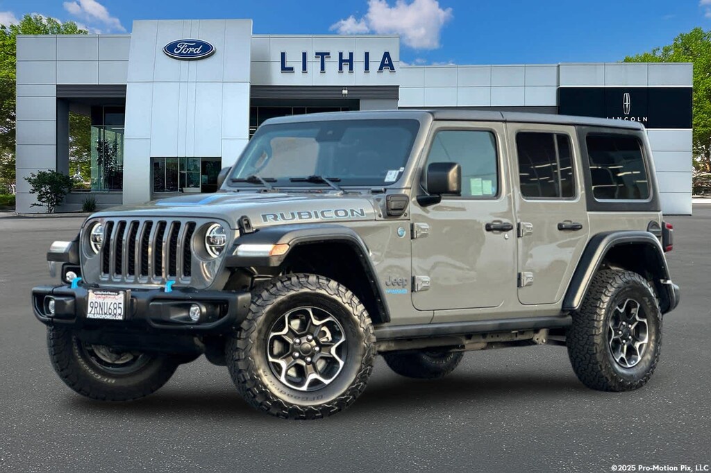 Certified 2021 Jeep Wrangler 4xe Unlimited Rubicon SUV
