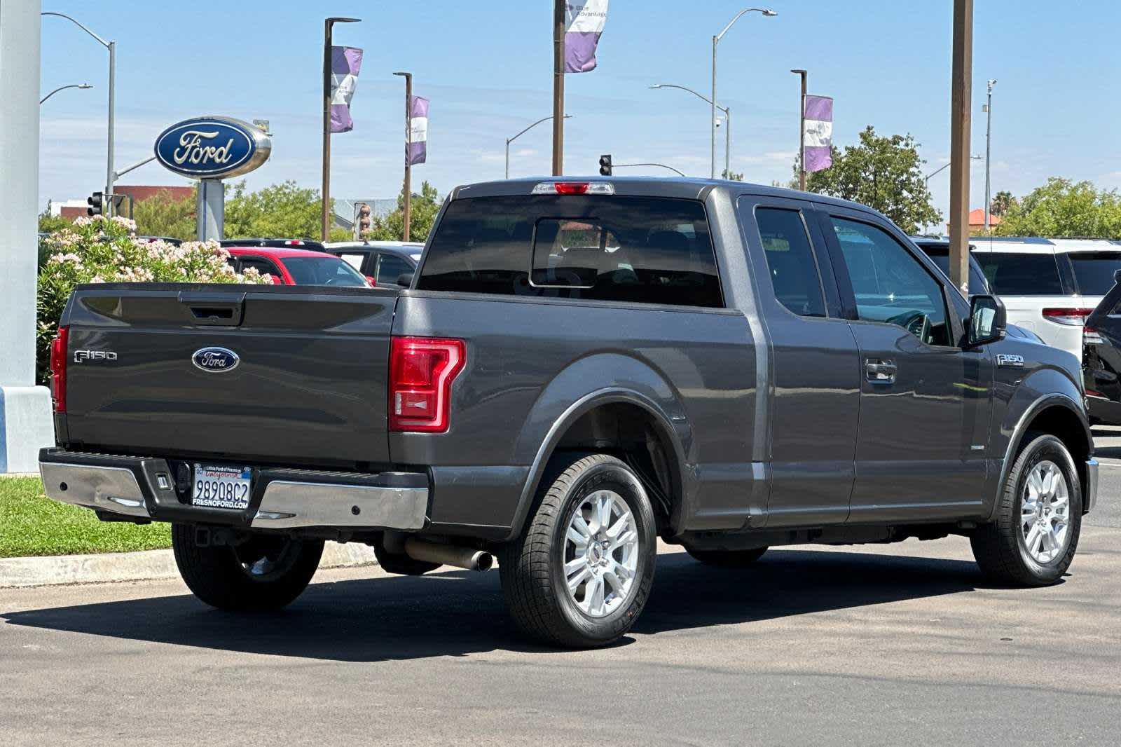 Used 2016 Ford F-150 Lariat with VIN 1FTEX1CP4GKD78613 for sale in Fresno, CA