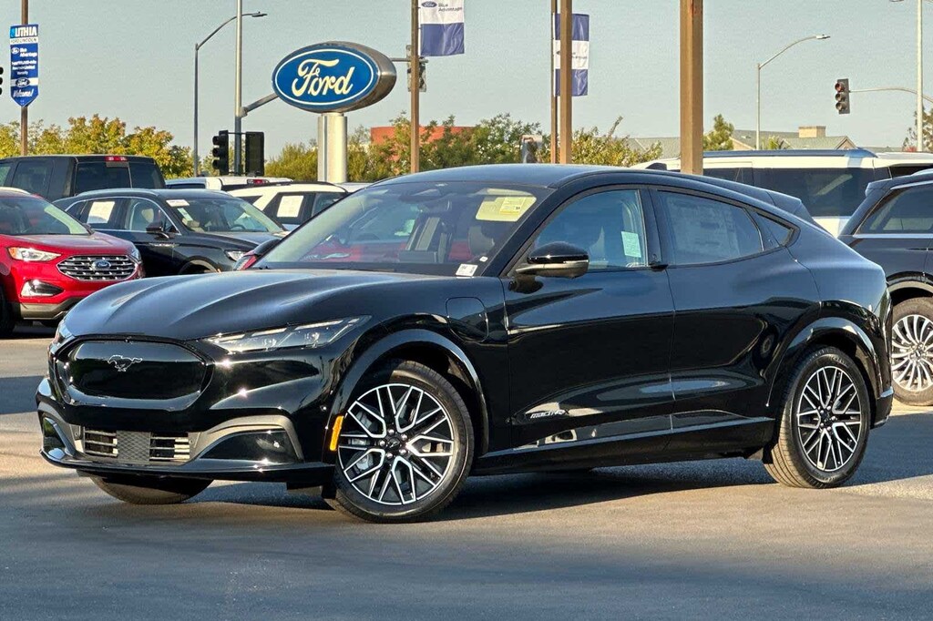 New 2024 Ford Mustang MachE Premium SUV Shadow Black For Sale in