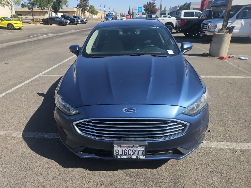 Certified 2019 Ford Fusion SE with VIN 3FA6P0HD3KR178491 for sale in Fresno, CA