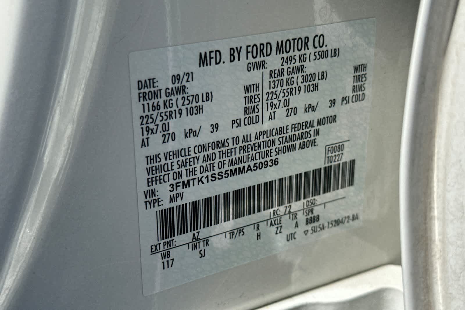 Thumbnail: 2021 Ford Mustang Mach-E - 31