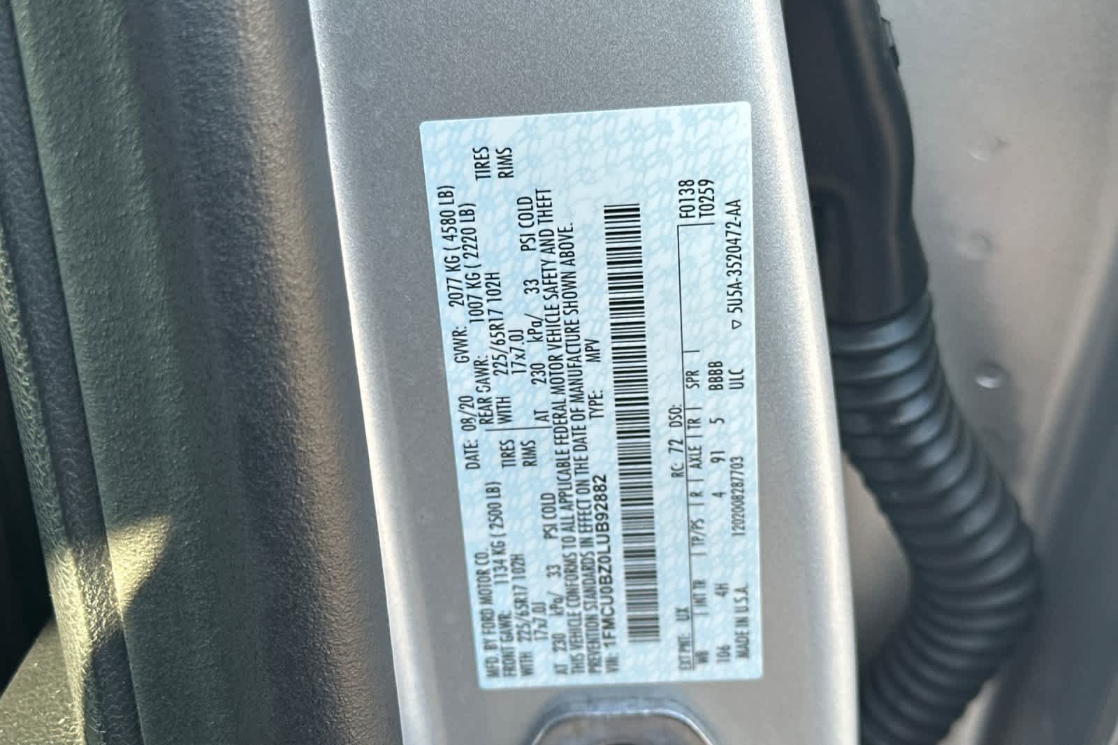 Thumbnail: 2020 Ford Escape - 29