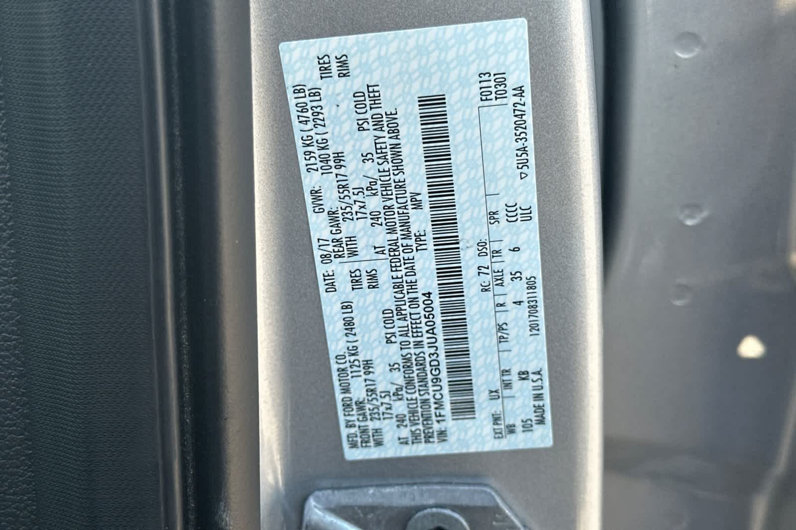 Thumbnail: 2018 Ford Escape - 27