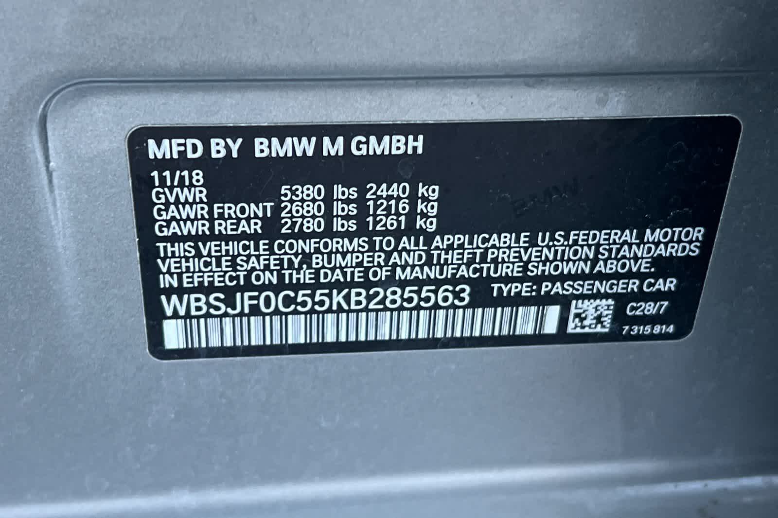 Thumbnail: 2019 BMW M5 - 30