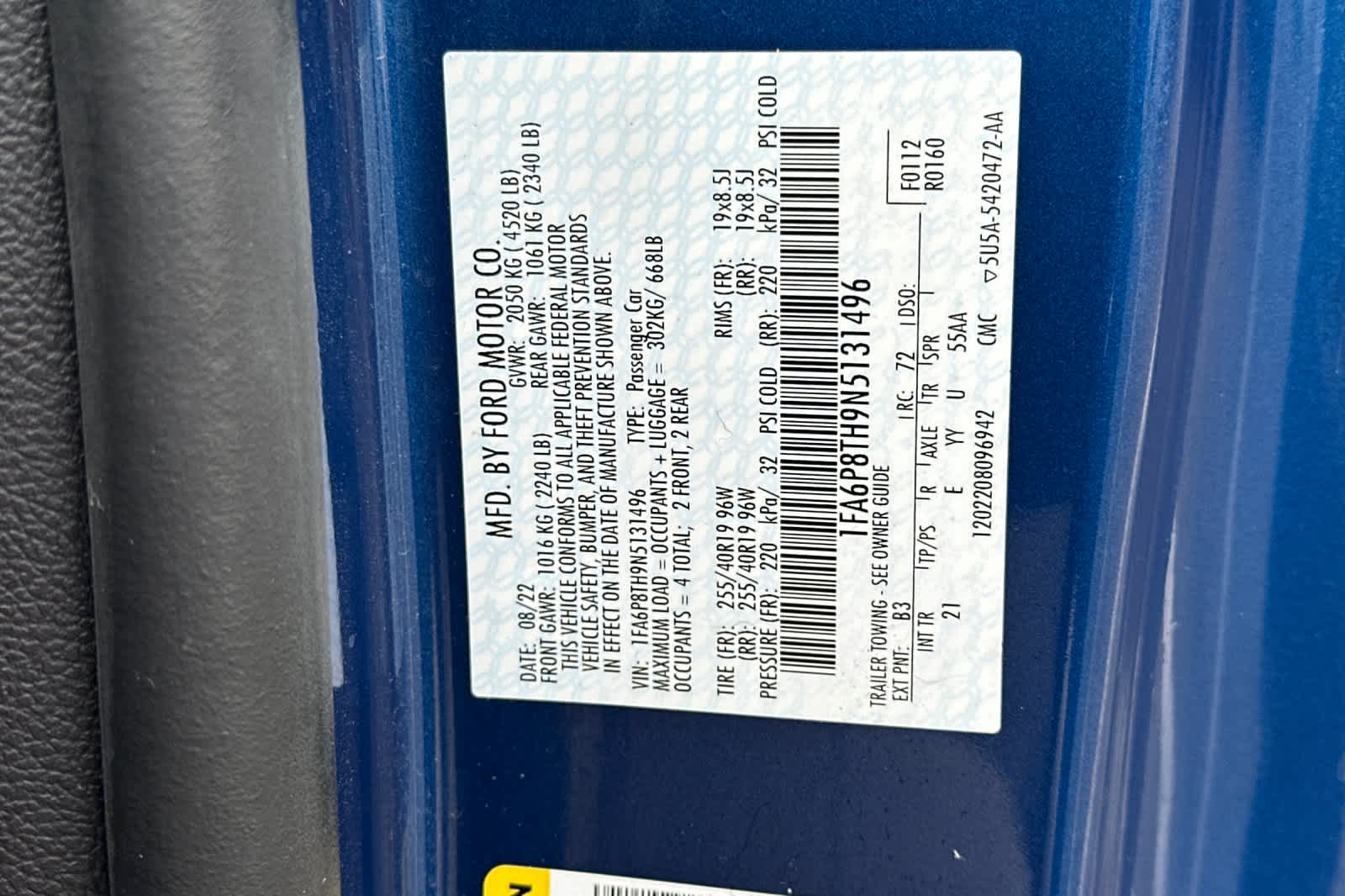 Thumbnail: 2022 Ford Mustang - 29