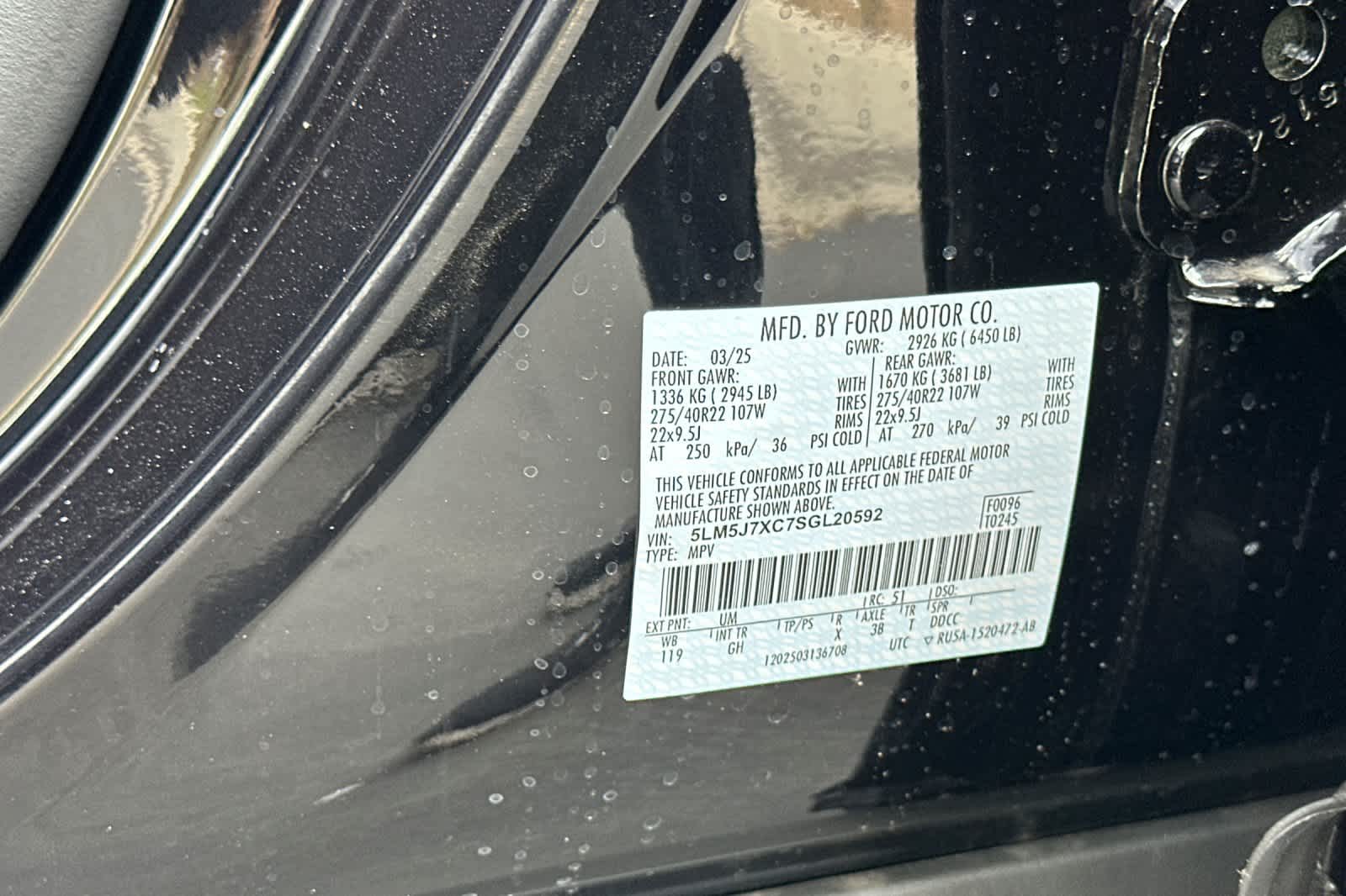 Thumbnail: 2025 Lincoln Aviator - 27