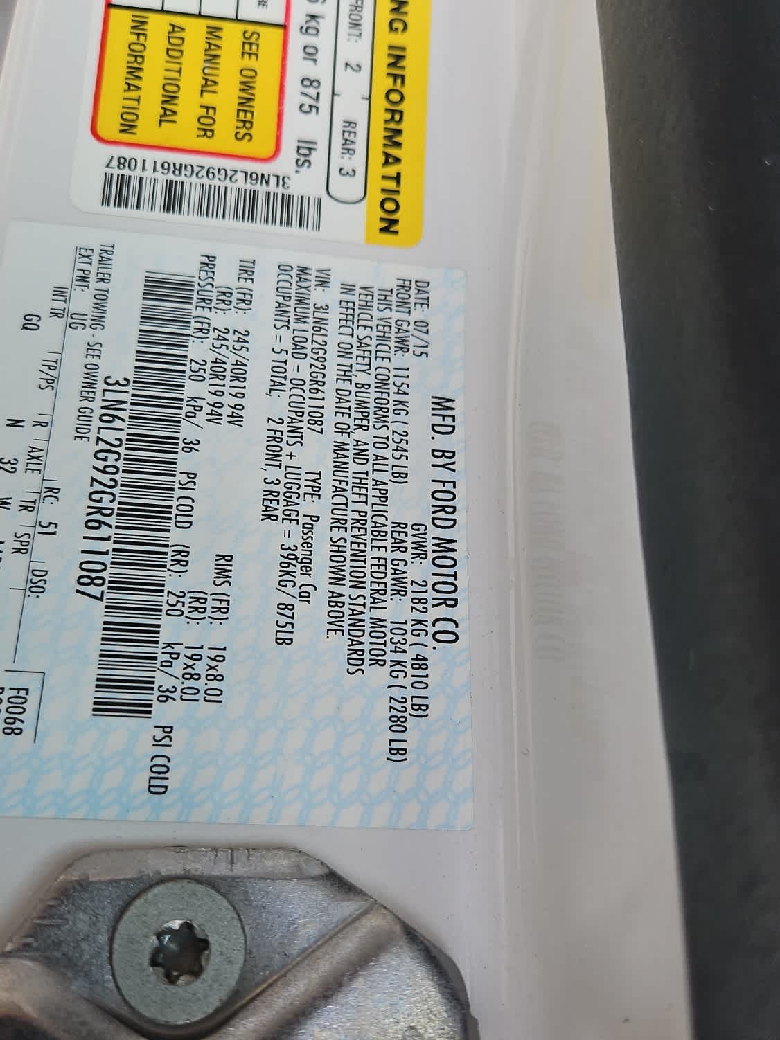 Thumbnail: 2016 Lincoln MKZ - 21