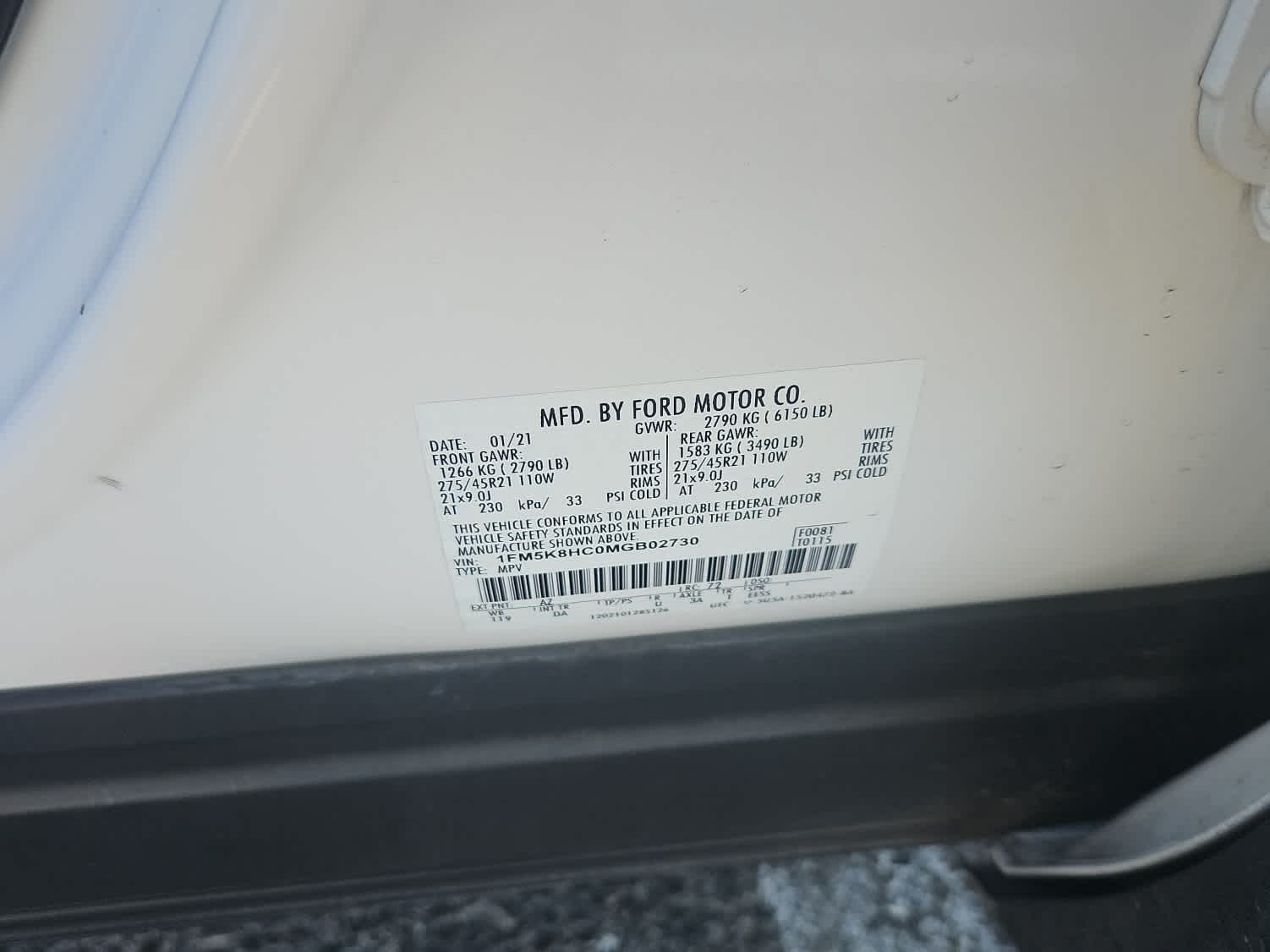 Thumbnail: 2021 Ford Explorer - 23