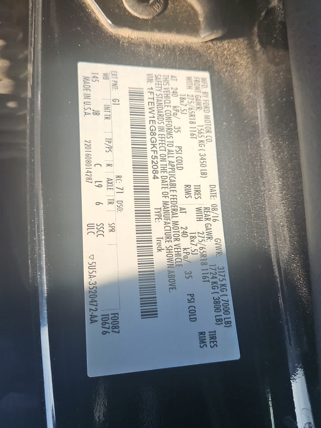 Thumbnail: 2016 Ford F-150 - 19