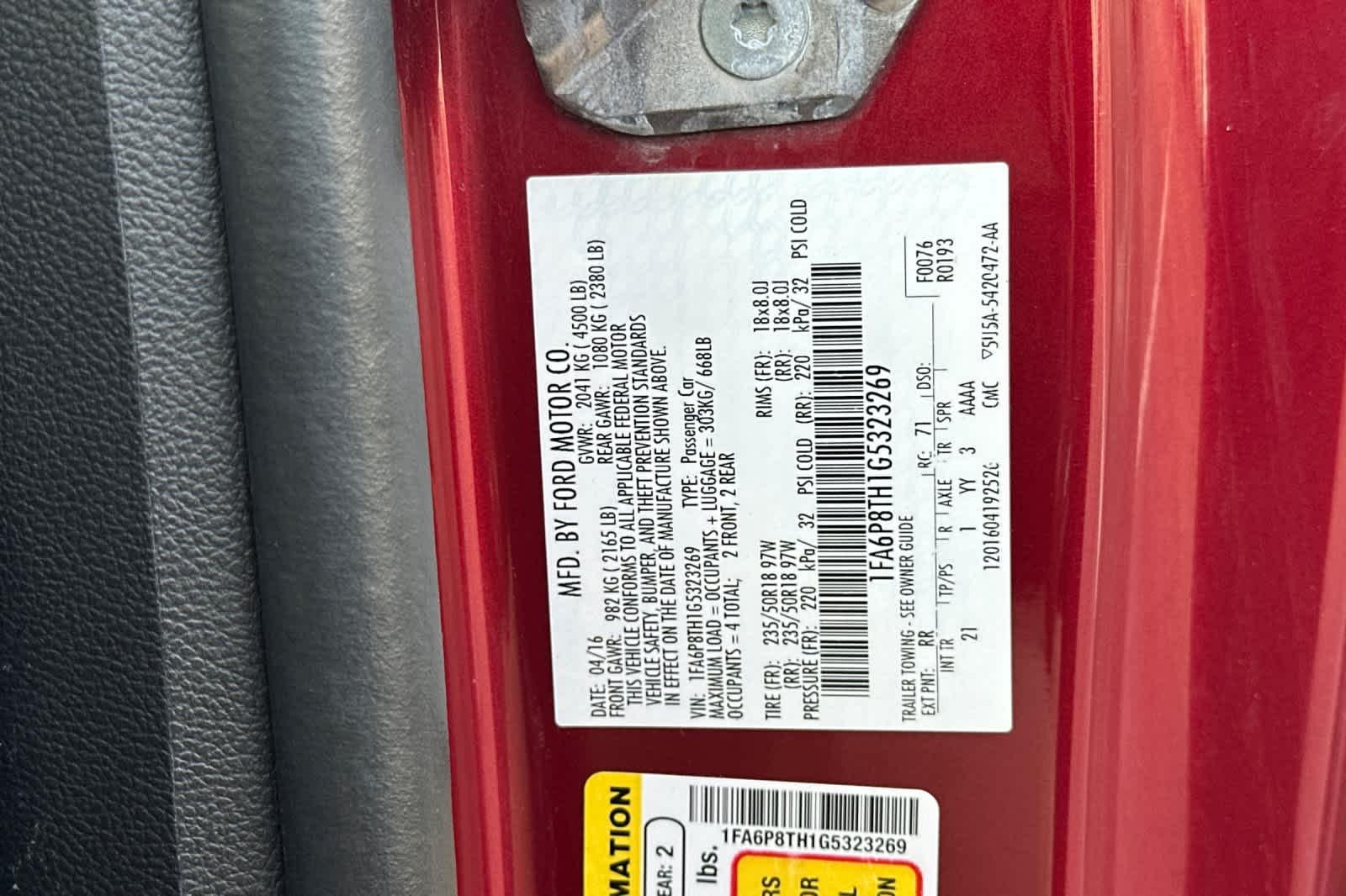 Thumbnail: 2016 Ford Mustang - 27