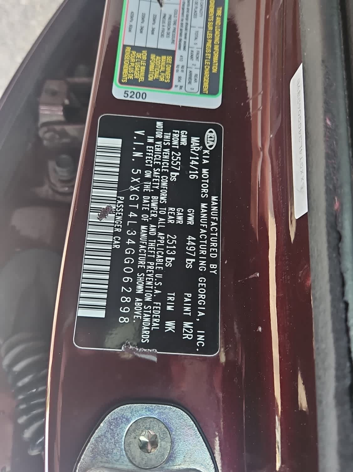 Thumbnail: 2016 Kia Optima - 22