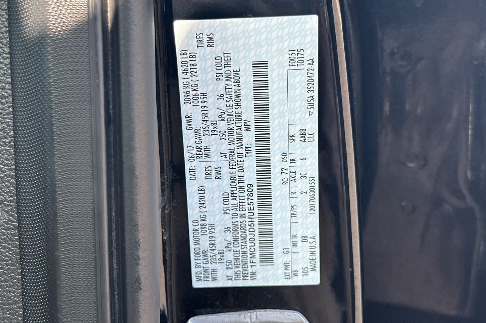 Thumbnail: 2017 Ford Escape - 30