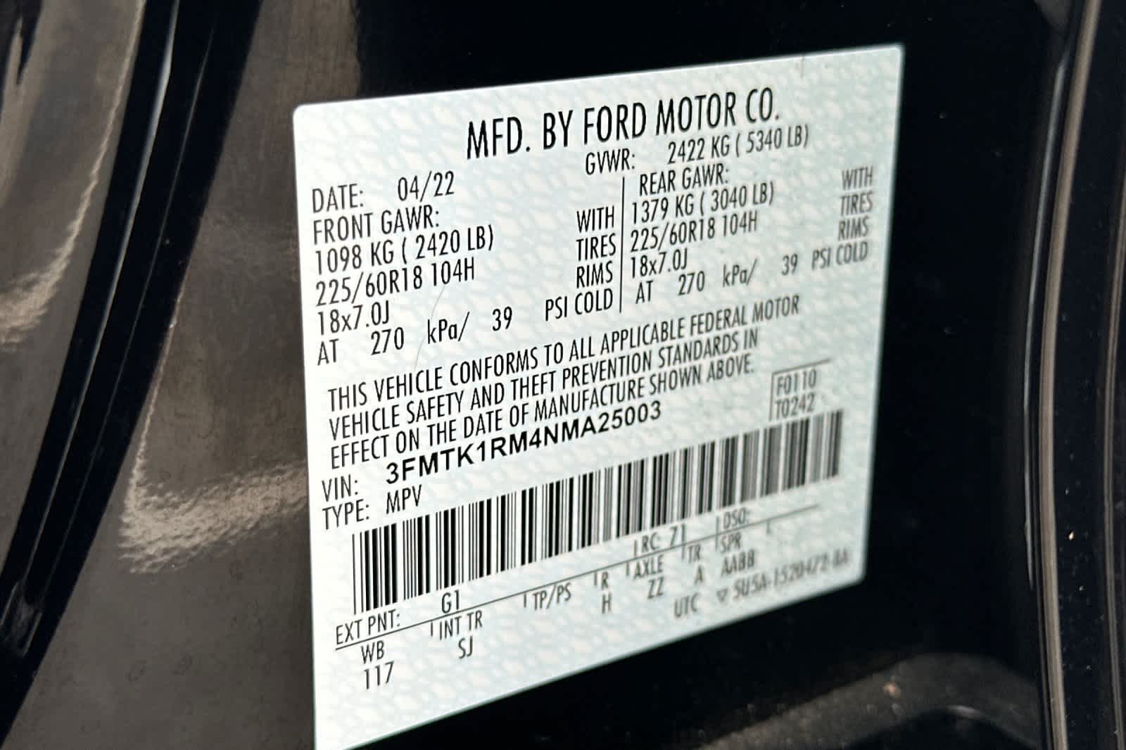 Thumbnail: 2022 Ford Mustang Mach-E - 28